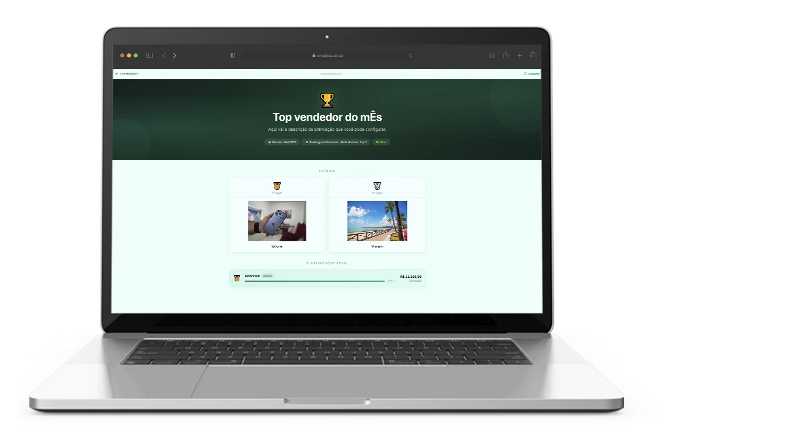 Tela do Imobifin para controle de premiações automáticas