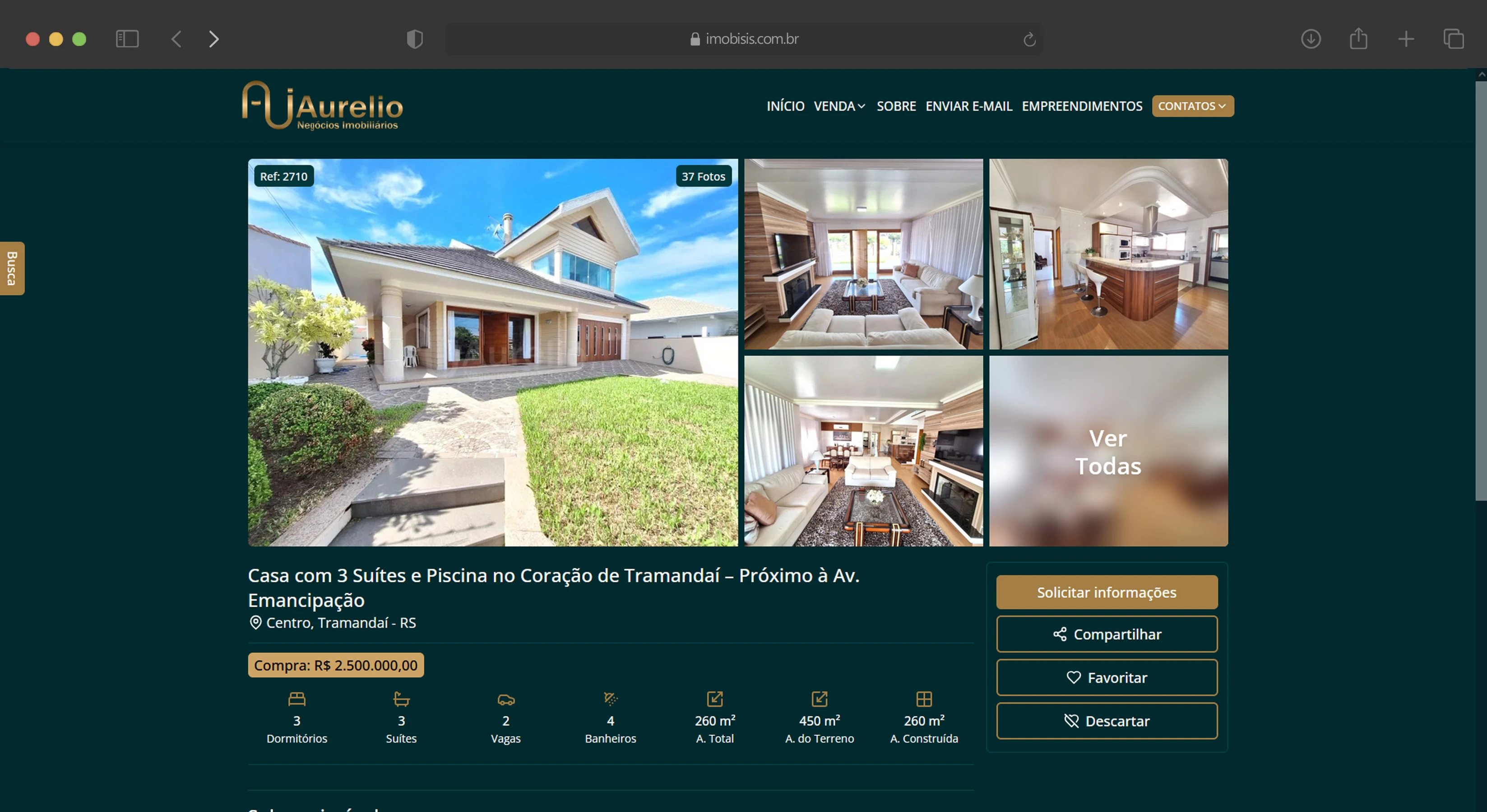 Funil de vendas do Imobisis para operação comercial imobiliária